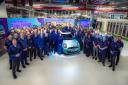 The Oxford team with the new MINI Cooper.
