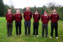 Frilford Heath's team, pictured last year, with Sam Boffin third left