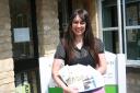 Sally Graff, the joint tourism manager for West Oxfordshire and Cotswold District Councils, is pictured with some of the new leaflets.