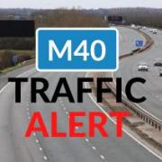 Delays due to slip road closure at M40 junction