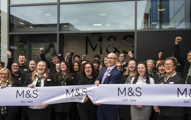 Orchard Centre’s M&S foodhall opens in 2018