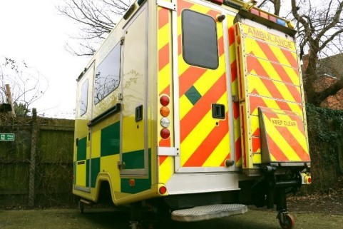 SCAS converts damaged ambulance into training pod for students 