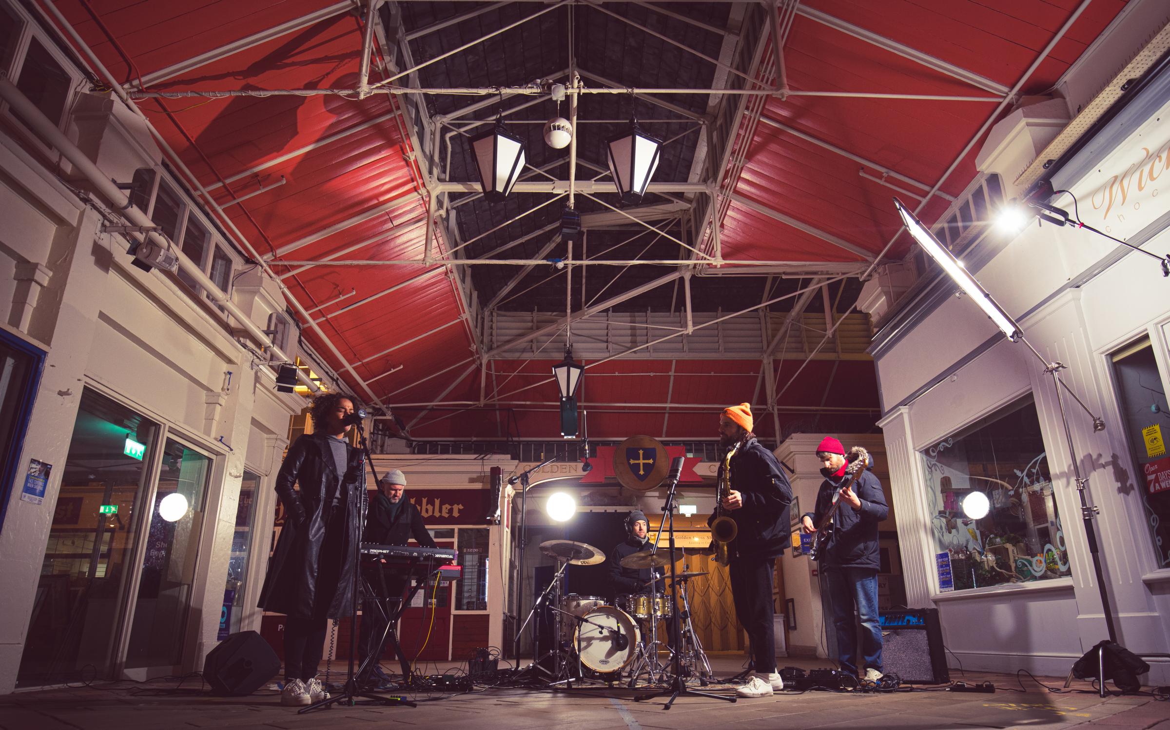 Upcycled Sounds and OCM are presenting the shows from Oxford Covered Market