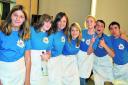 The team of young chefs