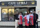 Cafe Le Raj has drastically improved its hygiene rating.