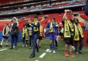 Young Oxford United and Bolton Wanderers fans enjoyed a VIP experience for the League One play-off final