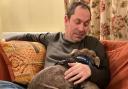 Rob Thomas and his wife Bev have fostered 60 dogs for Blue Cross in Burford