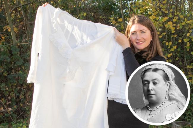 You have the chance to buy Queen Victoria's nightie. Picture: Mark Laban Hansons