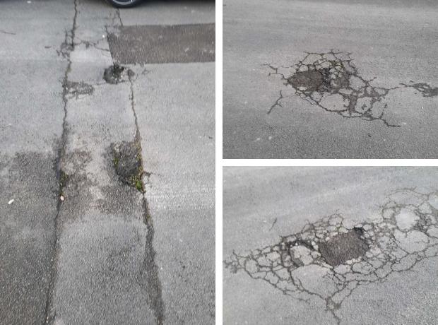 thisisoxfordshire: Potholes in Phipps Road