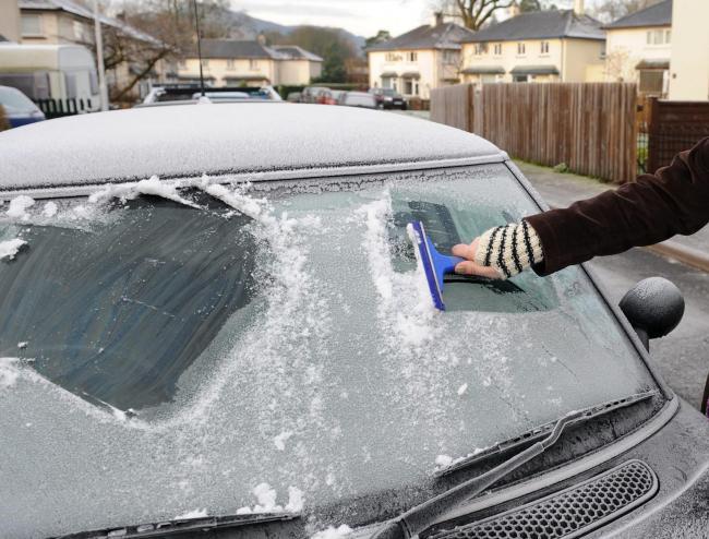 Car stolen while owner was defrosting the windscreen