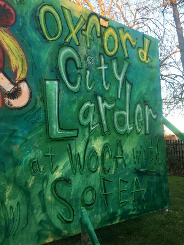 thisisoxfordshire: The Oxford City Larder has launched and will be based at West Oxford Community Centre. Picture: Liam Rice