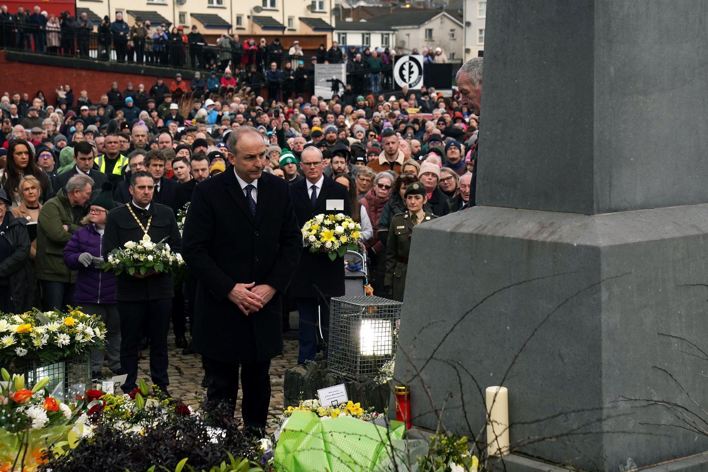 Large crowd attend commemoration event to mark 50th anniversary of Bloody Sunday - Vimarsana News