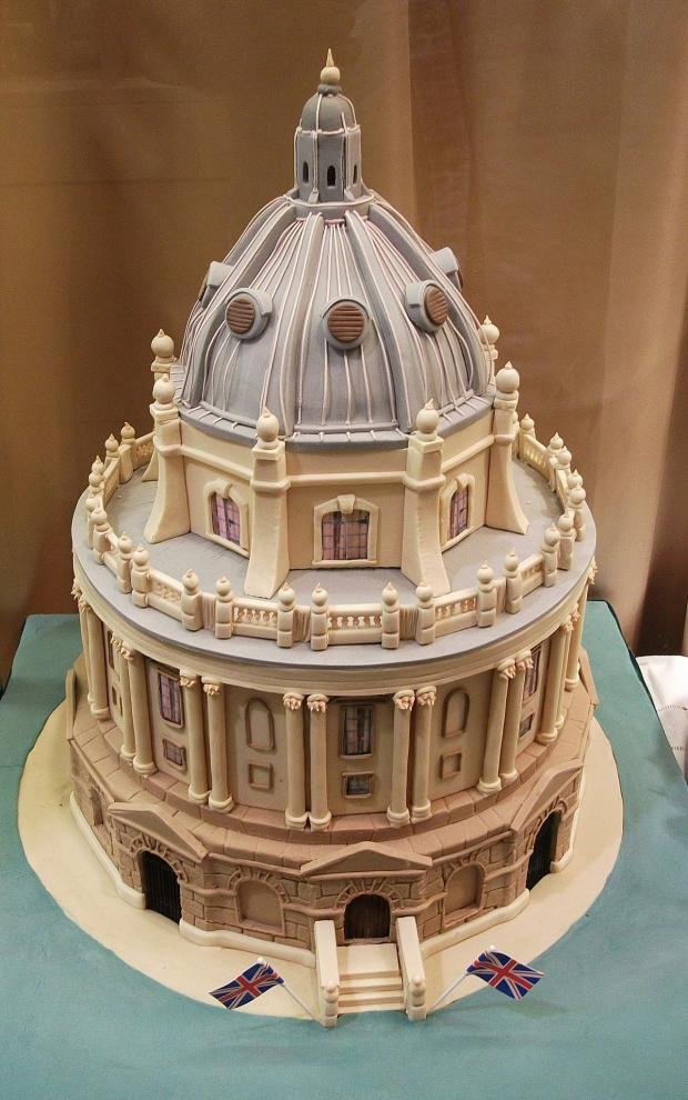 thisisoxfordshire: Radcliffe Camera cake by Bryan Robertson