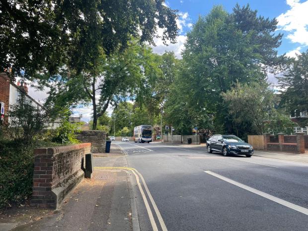 thisisoxfordshire: The junction of Woodstock Road and Osberton Road, where the incident is reported to have taken place