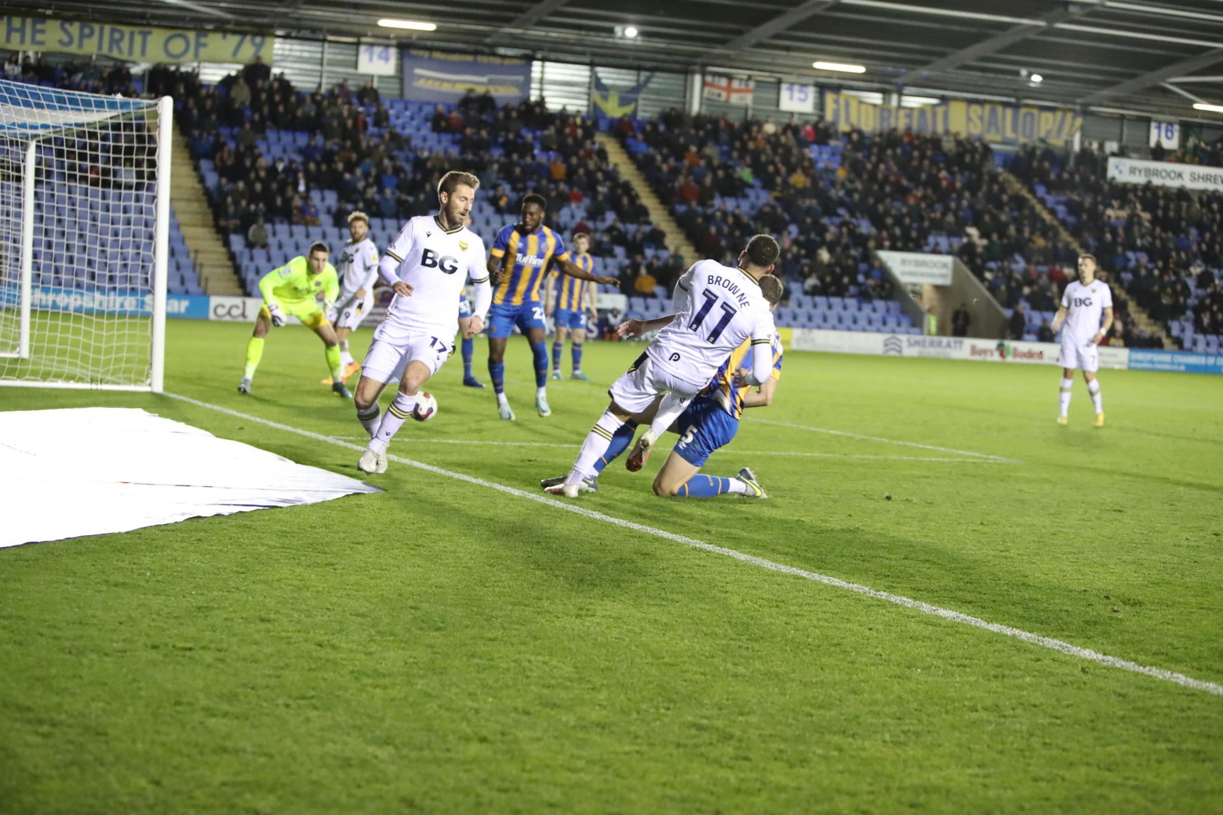 Oxford United draw 1-1 at Shrewsbury Town in League One clash - Vimarsana News