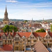 Oxford has been named among the most beautiful areas in the UK