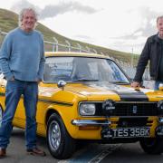 James May with Jeremy Clarkson.