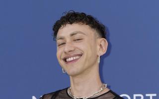 Olly Alexander who is the UK’s candidate for the Eurovision Song Contest. (Aaron Chown/PA)